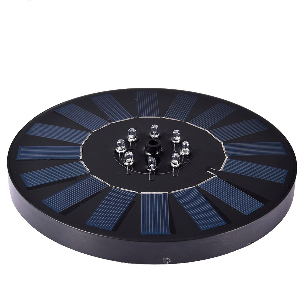 10V/2.4W high-efficiency Solar Pump Stable Floating LED Fountain with Automatic Color Change for Garden Pond Swimming Pool