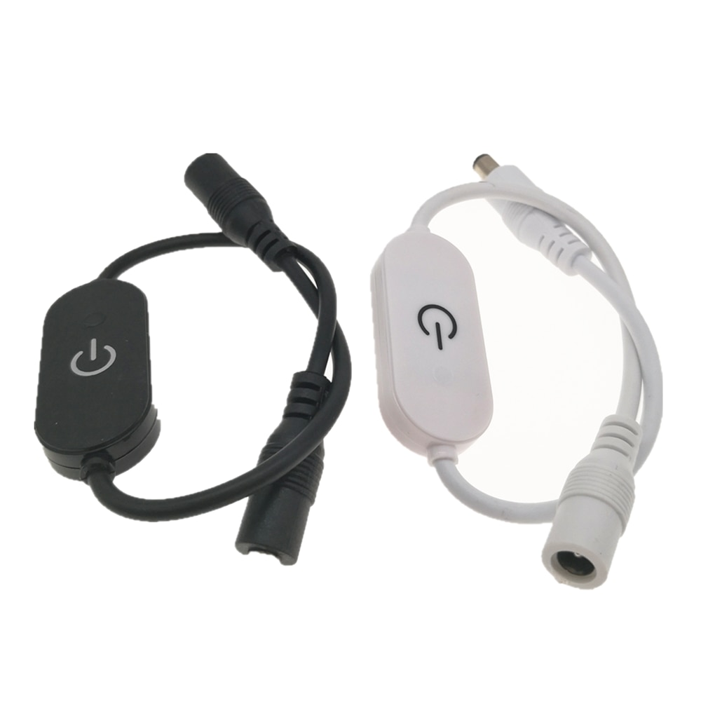 LED Strip Touch Dimmer Brightness Control LED Dimmer Switch 1keys Dimmer 12V-24V Light Switch Adjustment 3528 5050 5630