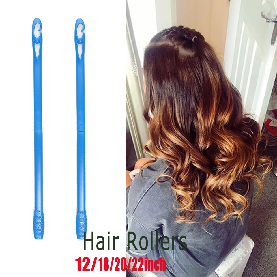 20 PCS/40 PCS Soft Hair Curler Rollers Curl Hair Bendy Rollers DIY Krultangen Tool Styling Plastic haar Curling