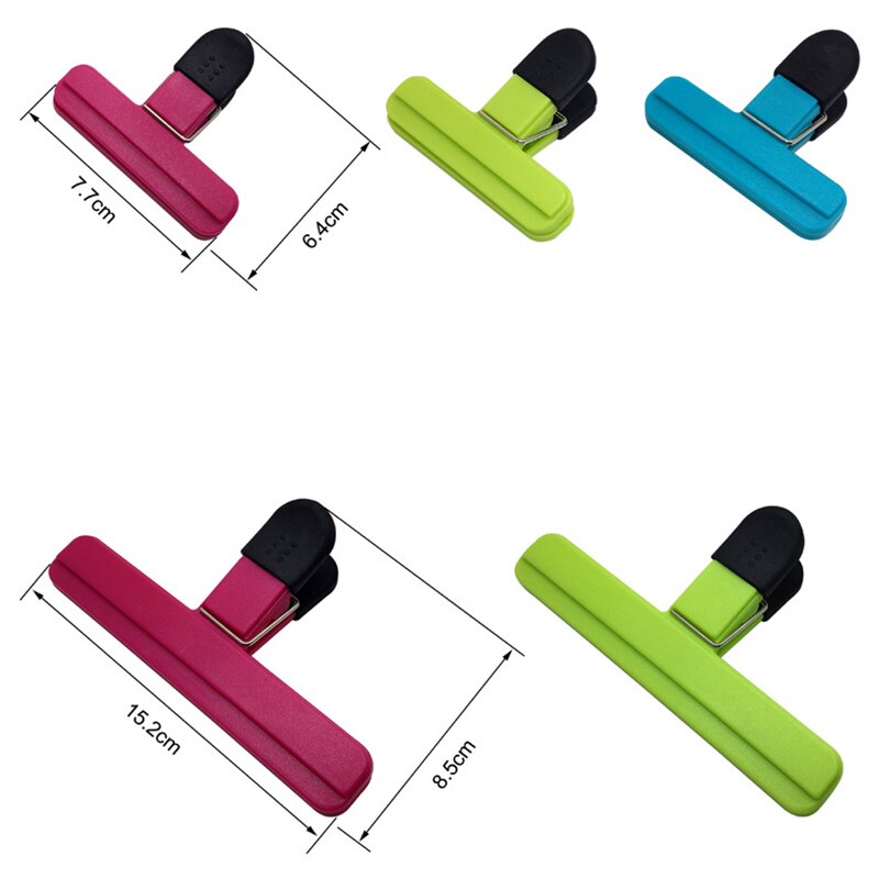 Plastic food sealed bag fresh food clip keep moisture-proof closed clip file binding clip kitchen tool universal seal clip