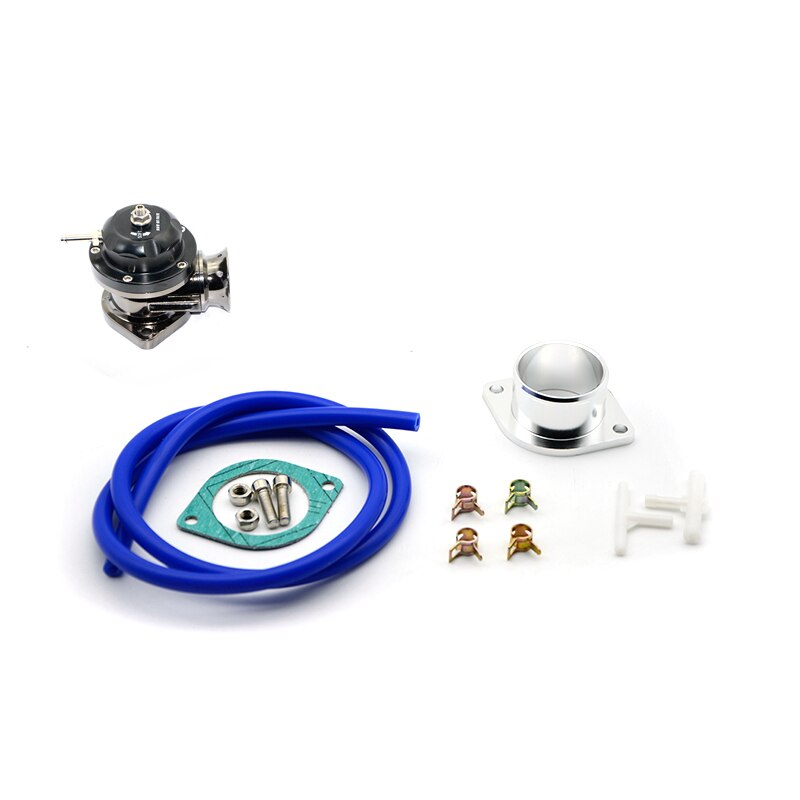 Depotuning Universele Type-Rs Turbo Blow Off Valve Verstelbare 25psi Bov Blow Dump/Blow Off Adapter 5 Kleuren: Black