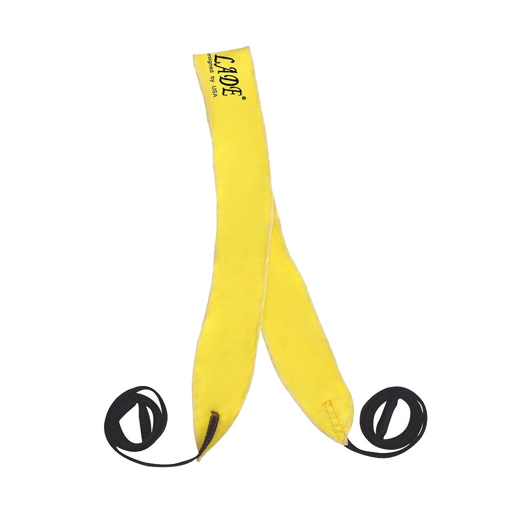 Slade Flute Clarinet Sax Saxophone Oboe Cleaning Cloth Cleaner Yellow 180x4.5cm