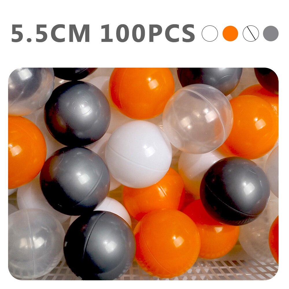 400 pcs/lot Eco-Friendly colored Soft Plastic Water Pool Ocean Wave Ball Baby Toys Stress Air Ball Outdoor Fun Sports Kid Toys: WJ3254K