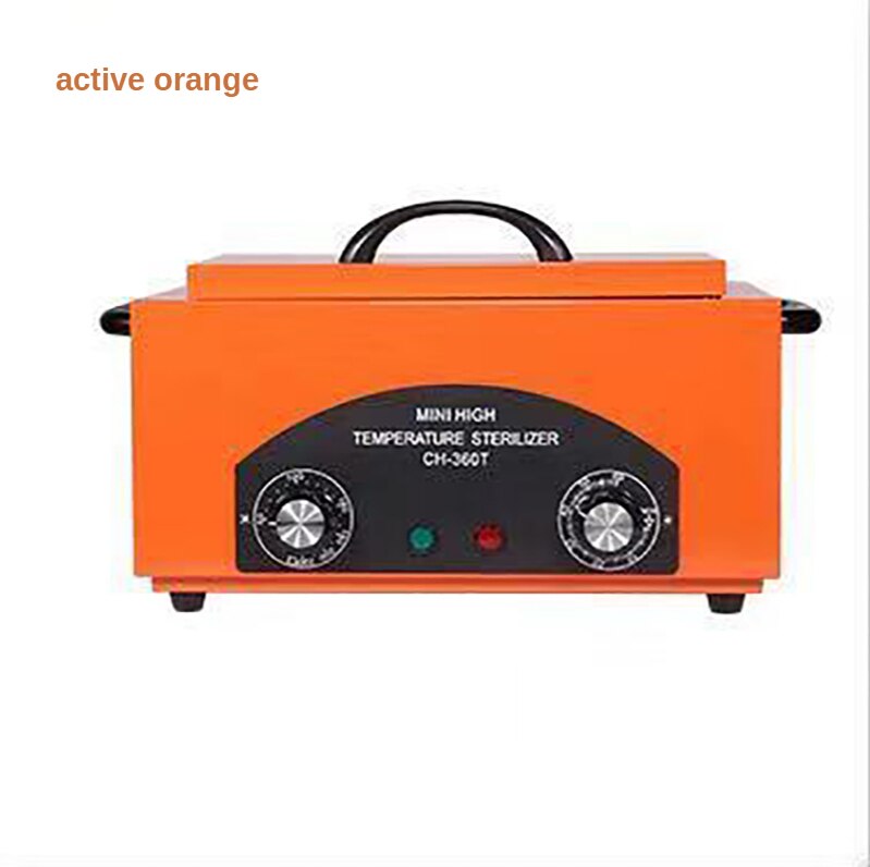 Sterilizzatore per unghie ad alta temperatura per asciugamano per sterilizzazione ad alta temperatura per uso domestico: Orange / EU