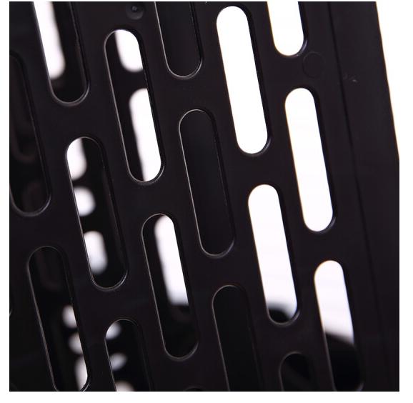 Deli 9845 document trays file box functional file organizer 3 cases desktop storage file folder with label