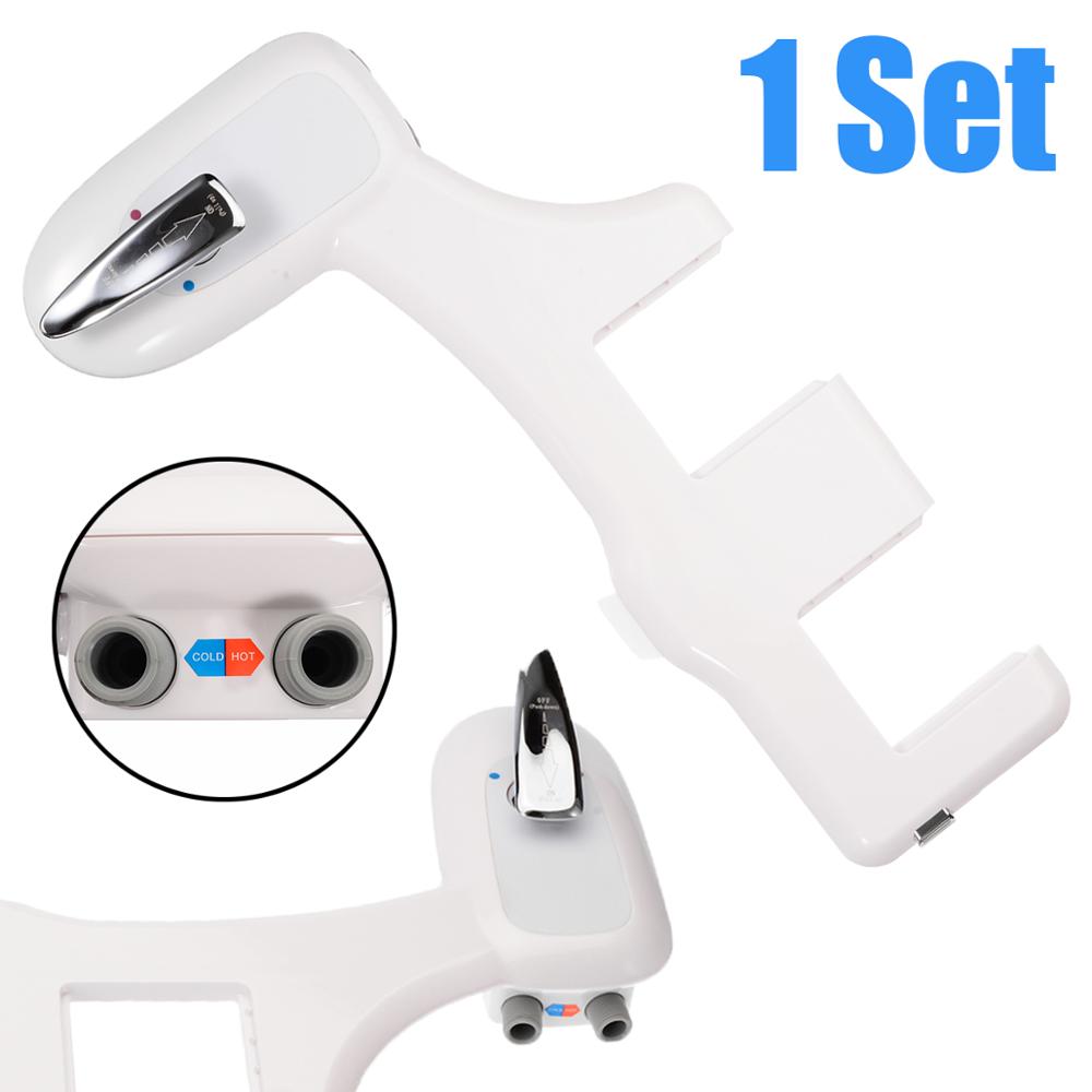 ABHQP Bidet d'eau chaude et froide autonettoyant - Double buse (mâle et