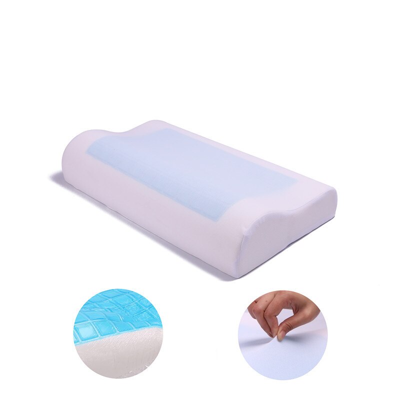 Gel Sleeeping summer cool Cold Memory Foam Pillow Slow Rebound Comfortable Home Orthopedic Pillow