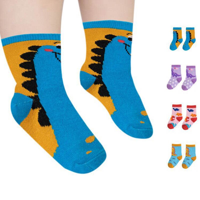 Warmom Leuke Cartoon Dinosaurus Sokken Dinosaurus Creatieve Casual Mannen En Vrouwen Sokken