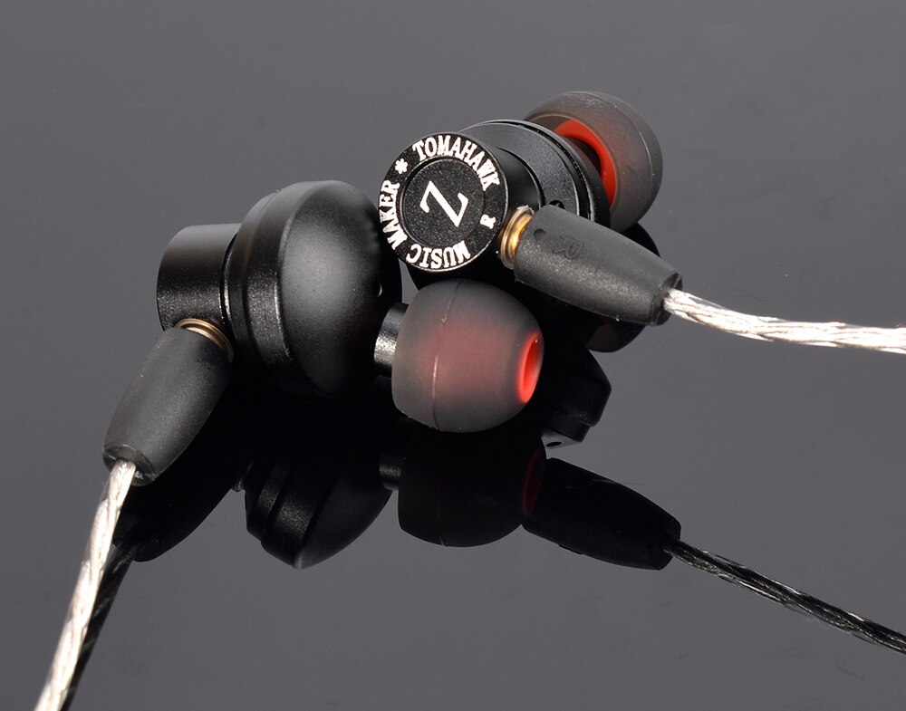 Latest musicmaker tomahawk mrz zfre 1 dynamic driver high fidelity in-ear metal hi-fi music headphones with mmcx interface