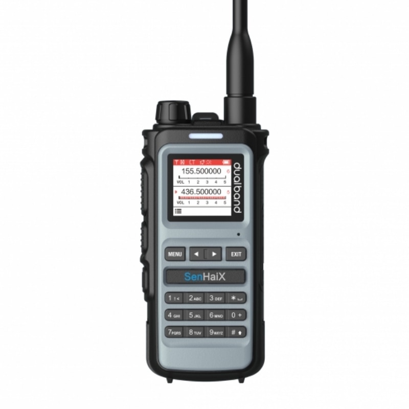Senhaix 8600 Ham Walkie Talkie Tpu Dual Band Ham Transceiver Intercominstallatie Handheld Radio