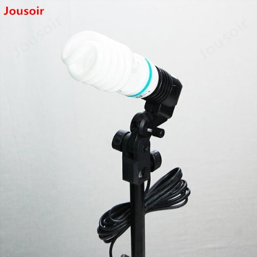 2 Stuks Enkele Kop Lamp Houder E27 Socket Flash Umbrella Bracket Photo Verlichting Lamp Holder Voor Fotografie Studio Accessoires
