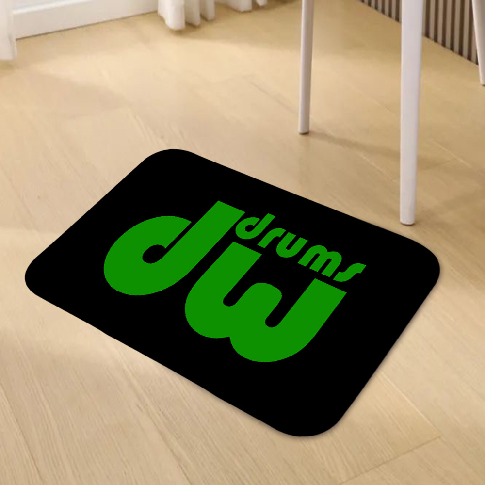 DW tambours paillasson salon tapis entrée salle de bain tapis de sol porte tapis décoration de la maison 40x60 cm: 1000 millimètres x 1000 millimètres / Rouge
