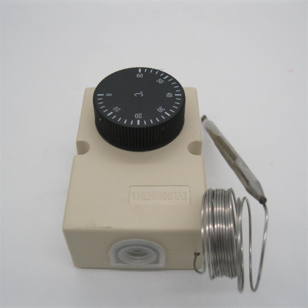 AC220V 0-60C temperature Control switch thermostat temperature controlled switch temperature controller waterproof junction box