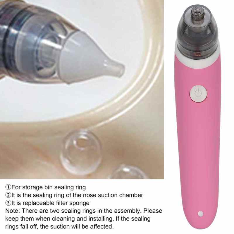 Øre rengøring elektrisk baby nasal aspirator næse renere spædbarn næseslim snot suge enhed sundhedspleje