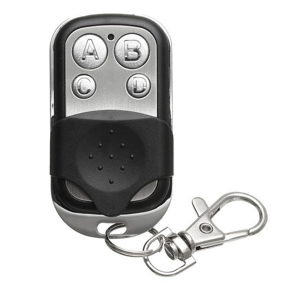 433Mhz Wireless Radio Frequency Remote Control Metal 4-Key Remote Control Ev1527 Learning Code Wireless Remote Control