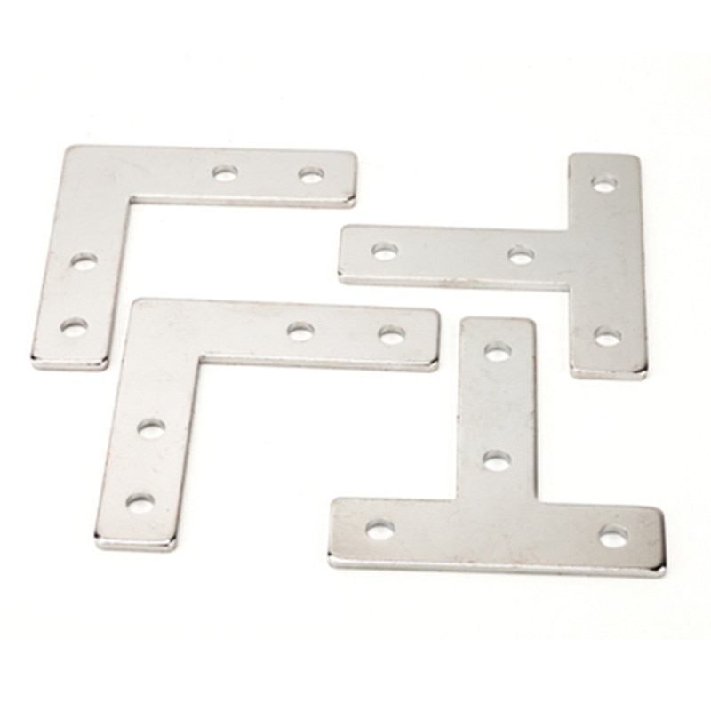 /3030/4040 t/ l form hjørneforbindelse forbindelsesplade samlingsbeslag til  /3030/4040 aluminiumsprofiler holdbare