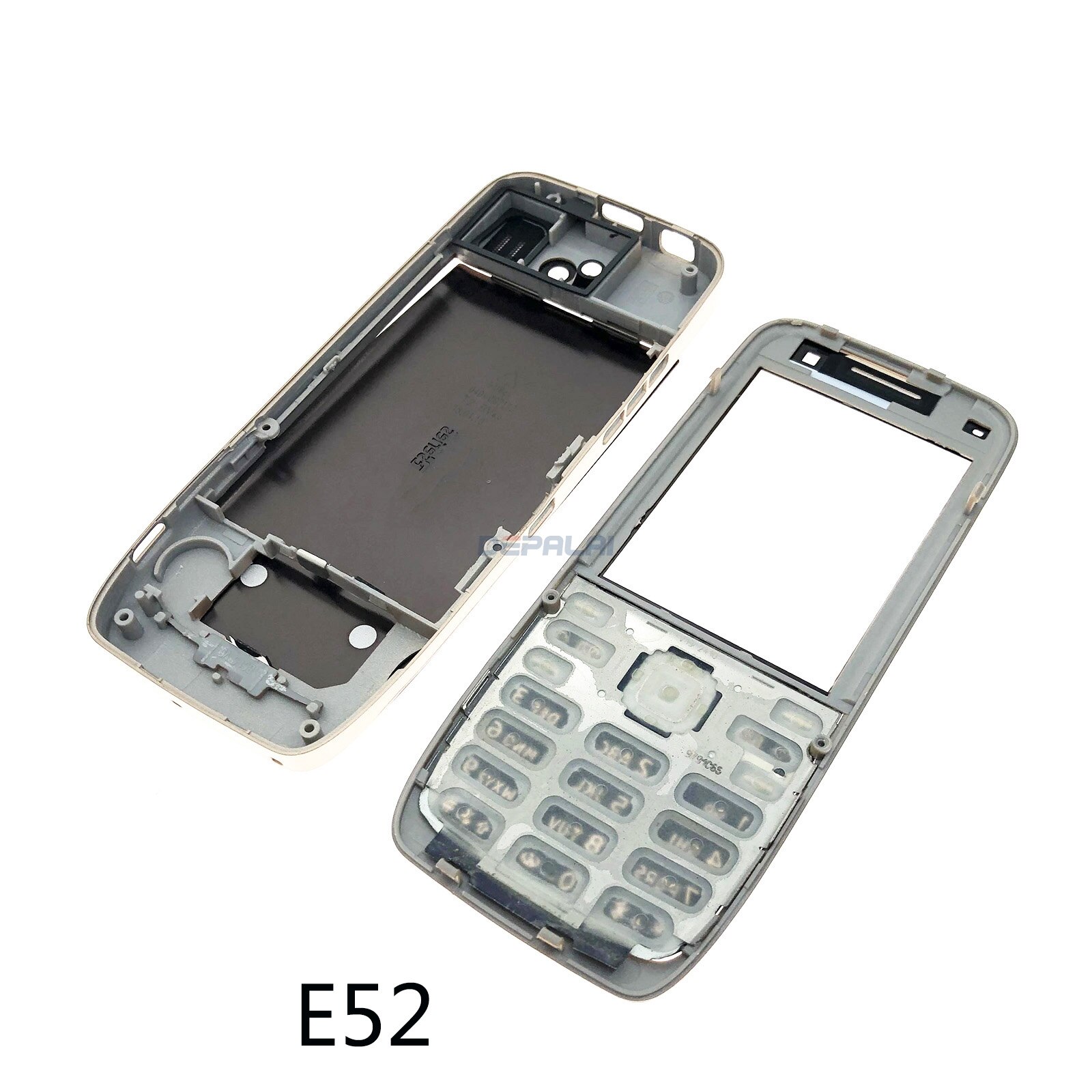 For Nokia c5-00 C5 E52 Housing Front Faceplate Frame Cover Case+Back cover/battery door cover+Keypad