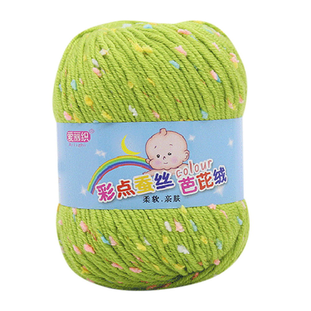 50g Hand Knitting Knicker Yarn Crochet Soft Scarf Hat Yarn Knitwear Wool Soft Warm Baby Yarn for Hand Knitting Supplies