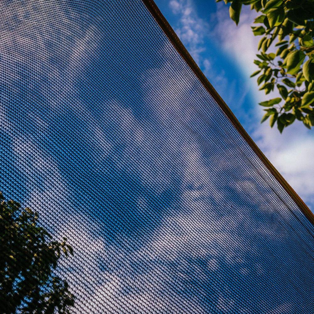 Sunshade Net Anti-UV Cover 50% Shading Rate Net Sunblock Greenhouse Cloth for Garden Plants Outdoor Shade Screen