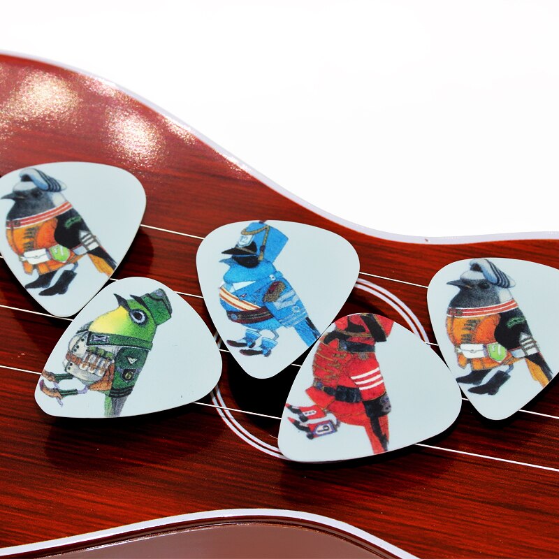 SOACH 50 uds/grosor 0,46/0,71/1,0mm púas para bajo instrumentos de accesorios Guitarra/Guitarra acústica/partes de ukelele