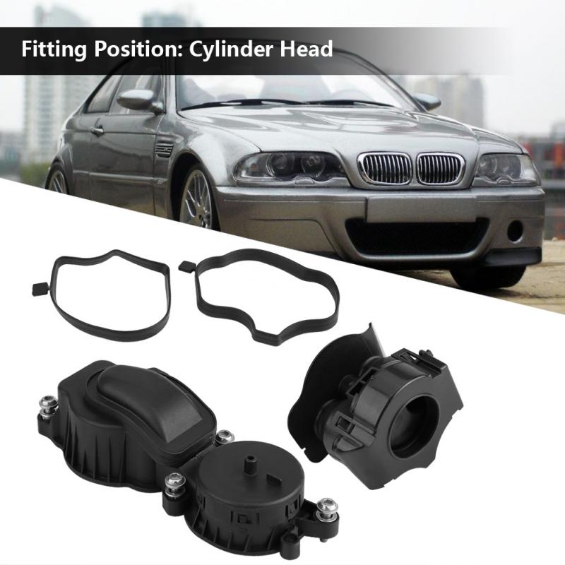 1Set Crankcase Oil Breather Valve Separator for BMW E46 E60 E61 E65 E66 X3 11127799225 Breather Oil Separator Car Accessories