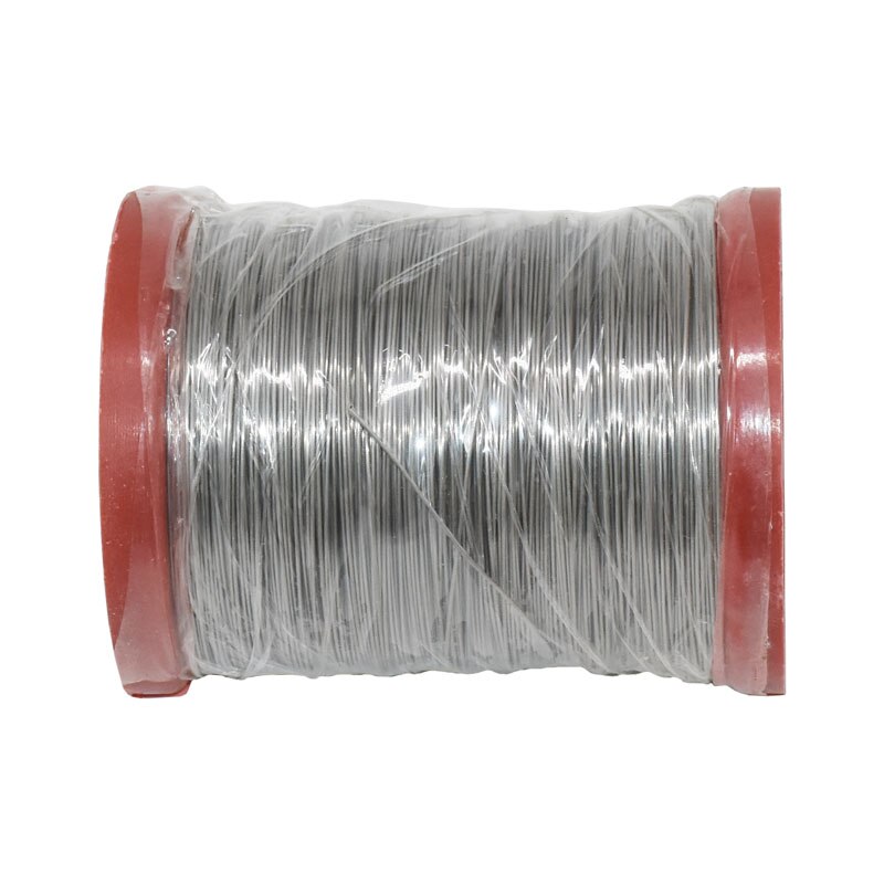 1 rollo de alambre de hierro/acero inoxidable para apicultura, 0,5mm, 500g, marcos de colmena, herramienta de base, equipo de Apicultura
