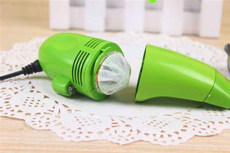Schoffice Mini USB Vacuum Cleaner for Computer Useful Portable USB Gadgets