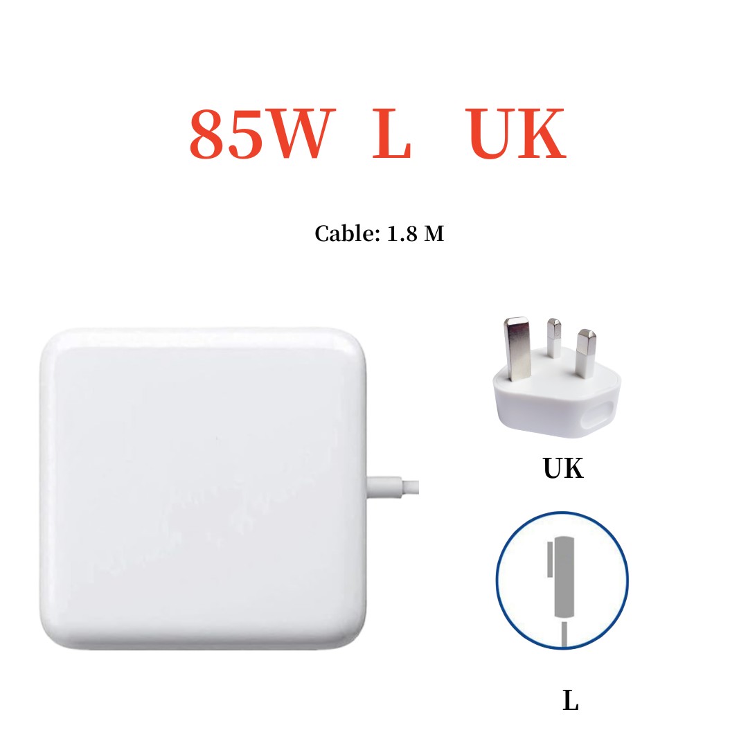 Compatible with MacBook Air 85W T/L-Tip Charger Computer Adapters for MacBook Pro/Air 13" 15"&17"Models A1424 A1398 A1151 A1175: Orange