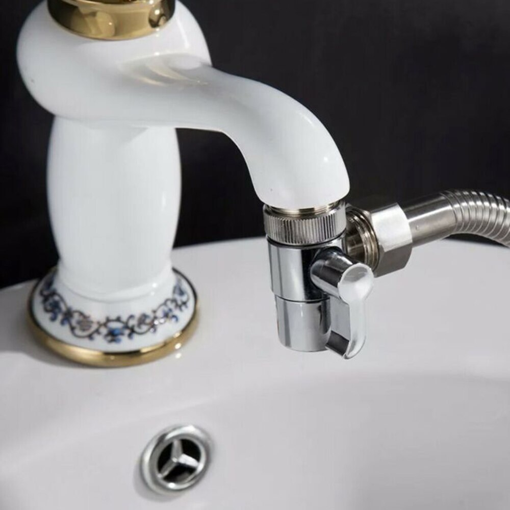 Schakelaar Kraan Adapter Aanrecht Splitter Omschakelklep Water Tap Connector Voor Wc Bidet Douche Kichen Accessoires
