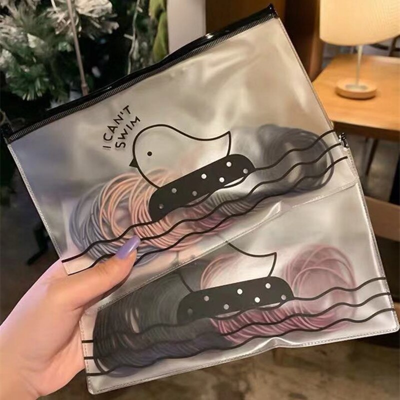 [100 PCS] Basic High Elastic Hair Rope Headdress Rubber Band Hair Rope Female Hair Simple Rubber Band