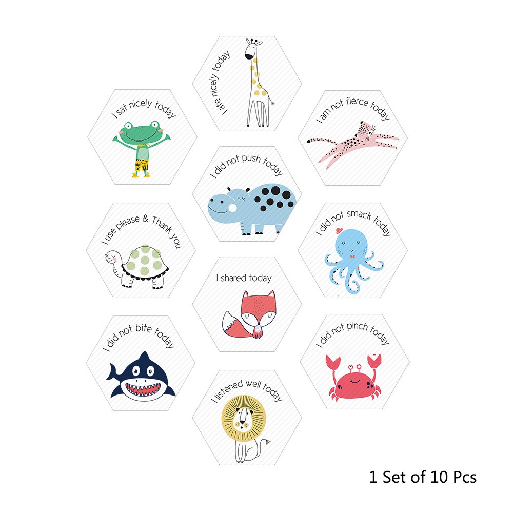 10pcs/Set PVC Imitation Marble Hexagonal Tile Stickers Bathroom Kitchen DIY Home Nonslip Floor Tiles DIY 3D Stickers Home Decor: 07