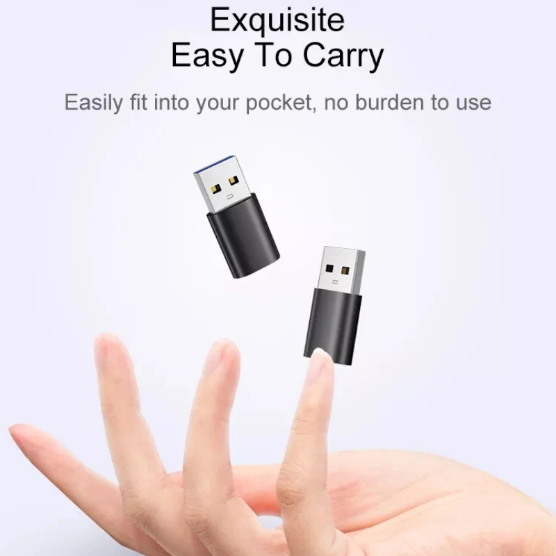 Adapter USB-C na USB 3.0, szybki transfer danych, kompaktowe złącze USB typu C dla Smartp