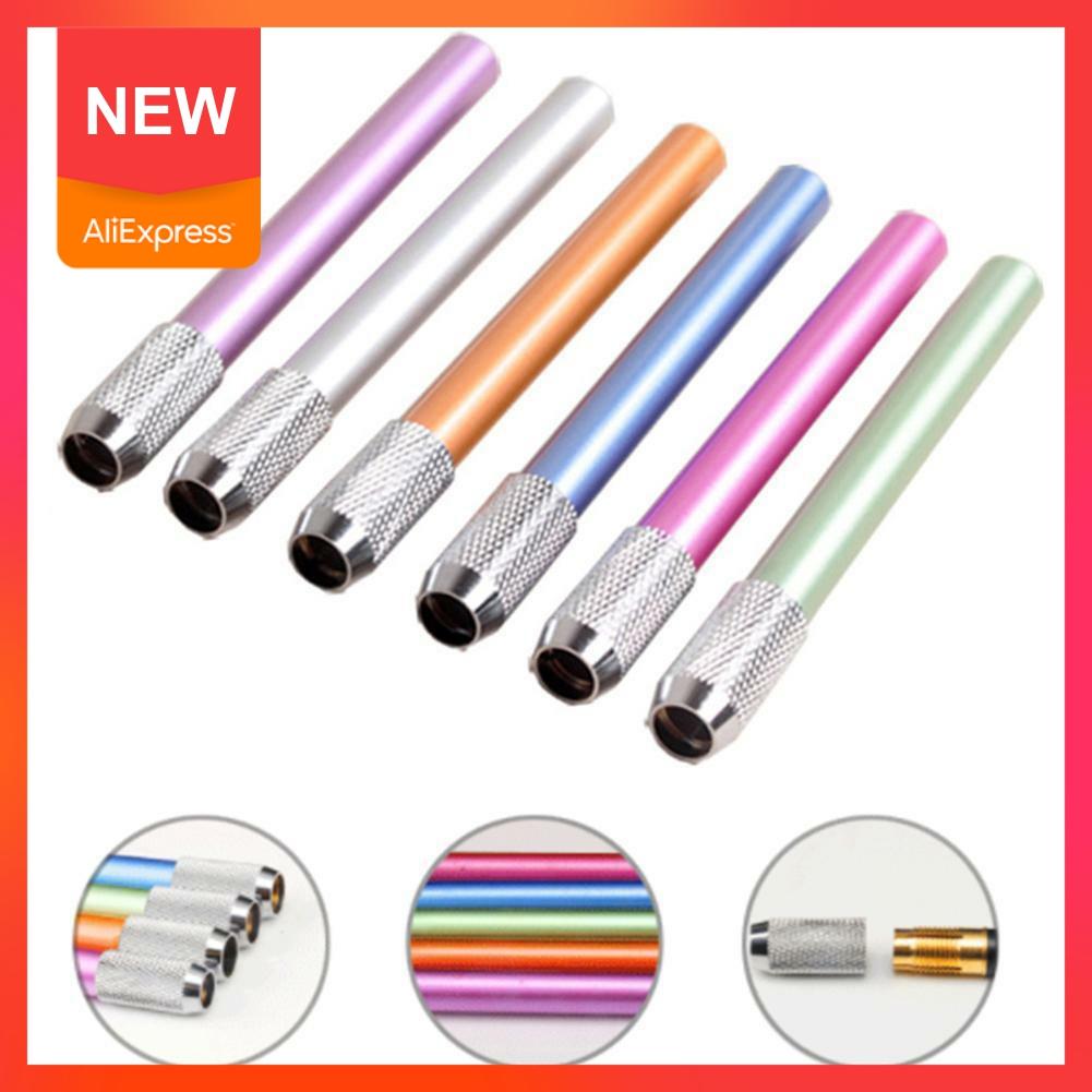 Lápiz de Metal útil, extensor alargador, soporte para dibujo escolar, útiles de papelería para estudiantes, suministros de pintura T1A5 1 unidad