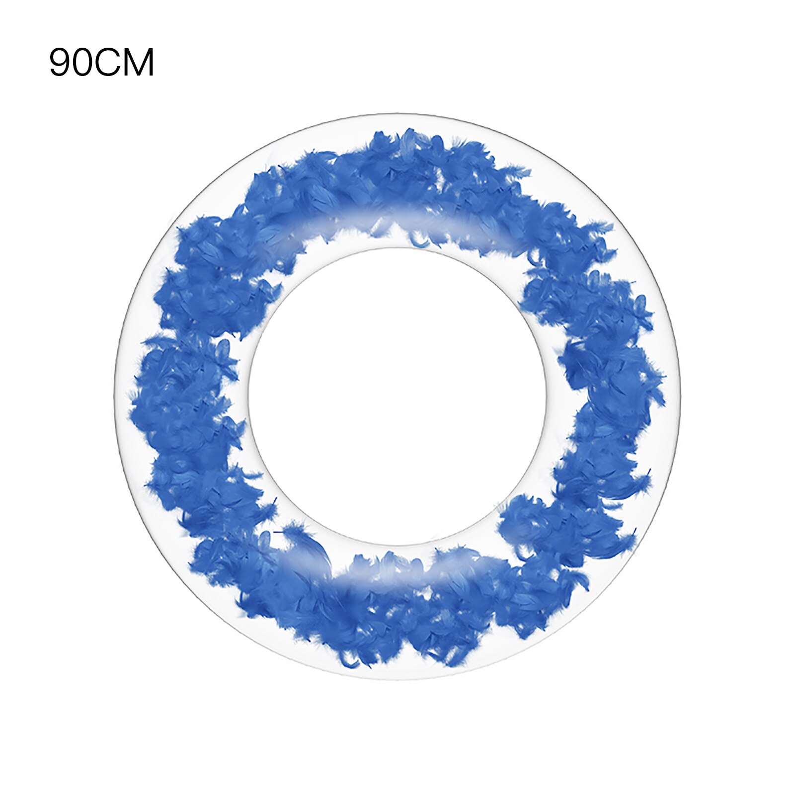 Zwembad Float Opblaasbare Zwembad Zwemmen Ring 60-90Cm Volwassen Zwembad Buis Cirkel Voor Zwembad Speelgoed: Blue 90cm