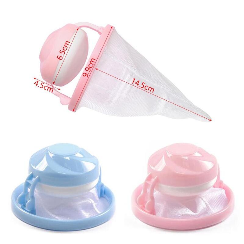 Home Floating Lint Hair Catcher Mesh Pouch Washing Machine Catcher Laundry Washing Dirt Bag Filter Floating Hair Catch Mach V8I4