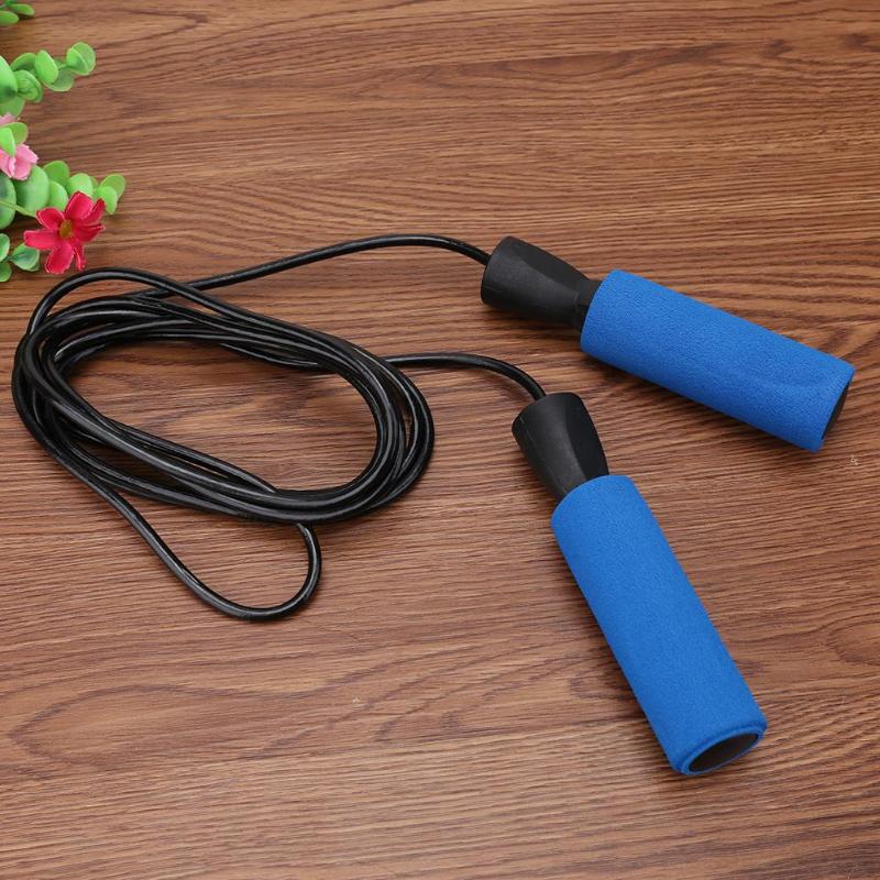 3 m/9.84ft velocidad saltar cuerda ajustable deportes ejercicio para perder peso gimnasio cojinete Fitness con mango de espuma equipo de Fitness