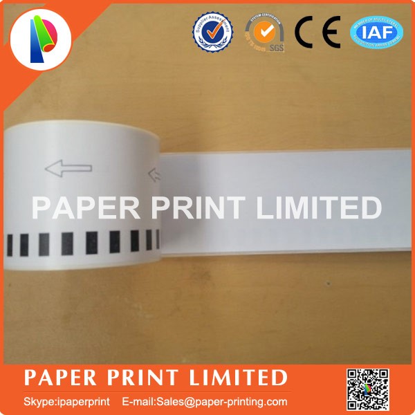 Dk-22205 dk22205 dk 22205 Compatible Labels barcode sticker white: 5 roll removable