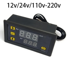 12V 24V 110V-220V 20A Digital Temperature Controller LED Display Thermostat Meter Temp Sensor Switch Regulator