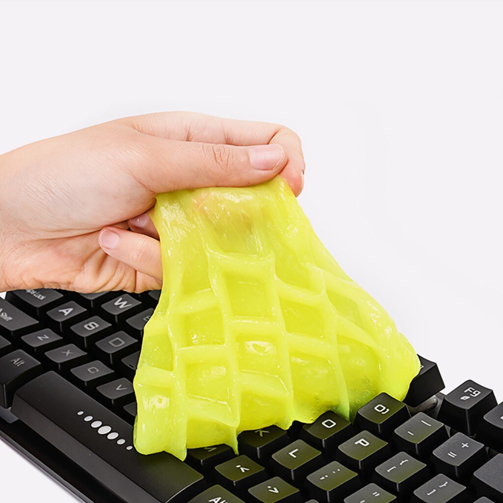 Nettoyant de saleté de poussière de Slime de colle propre collante molle magique pour des fournitures de nettoyage de voiture aucune odeur et sécurité irritantes