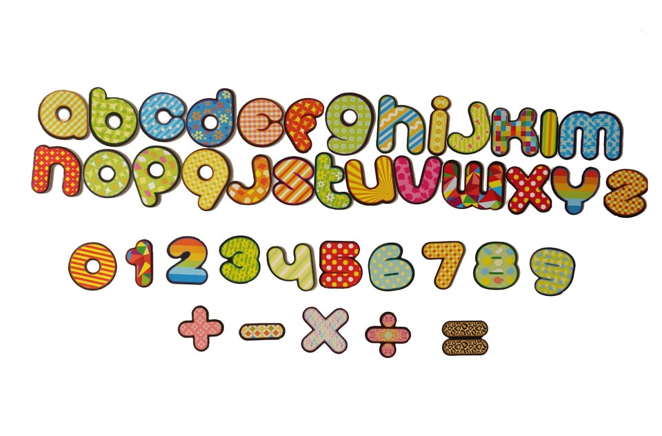 Magnetic Letters Lowercase and Numbers for Children Alphabet Fridge Refrigerator Magnets Whiteboard Magnetic Sticker for Kids