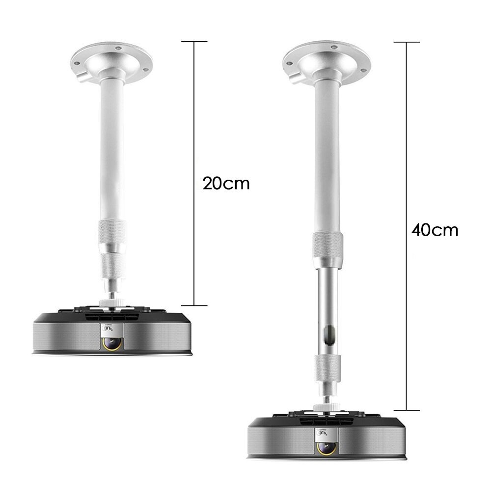 Universal projektor beslag 30cm to 60cm og 20cm to 40cm justerbar projektor væg støtte loft beslag bøjle holder: 20cm to 40cm