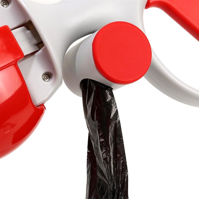 Pet Dog Poop Scooper Rounded Handle Portable Poop Remove Clamp Cat Waste Feces Pooper Picker Cleaner Puppy Dog Poop Pickup Clip