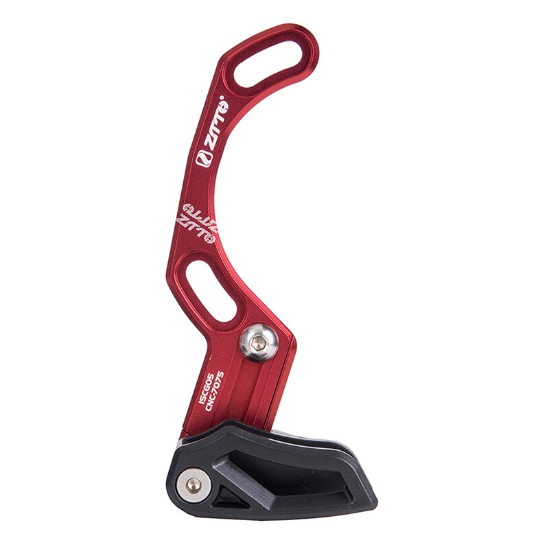 Guía para cadena bicicleta de montaña de aleación de aluminio de montaje CNC marcha única de tensor de cadena MTB bicicleta accesorios