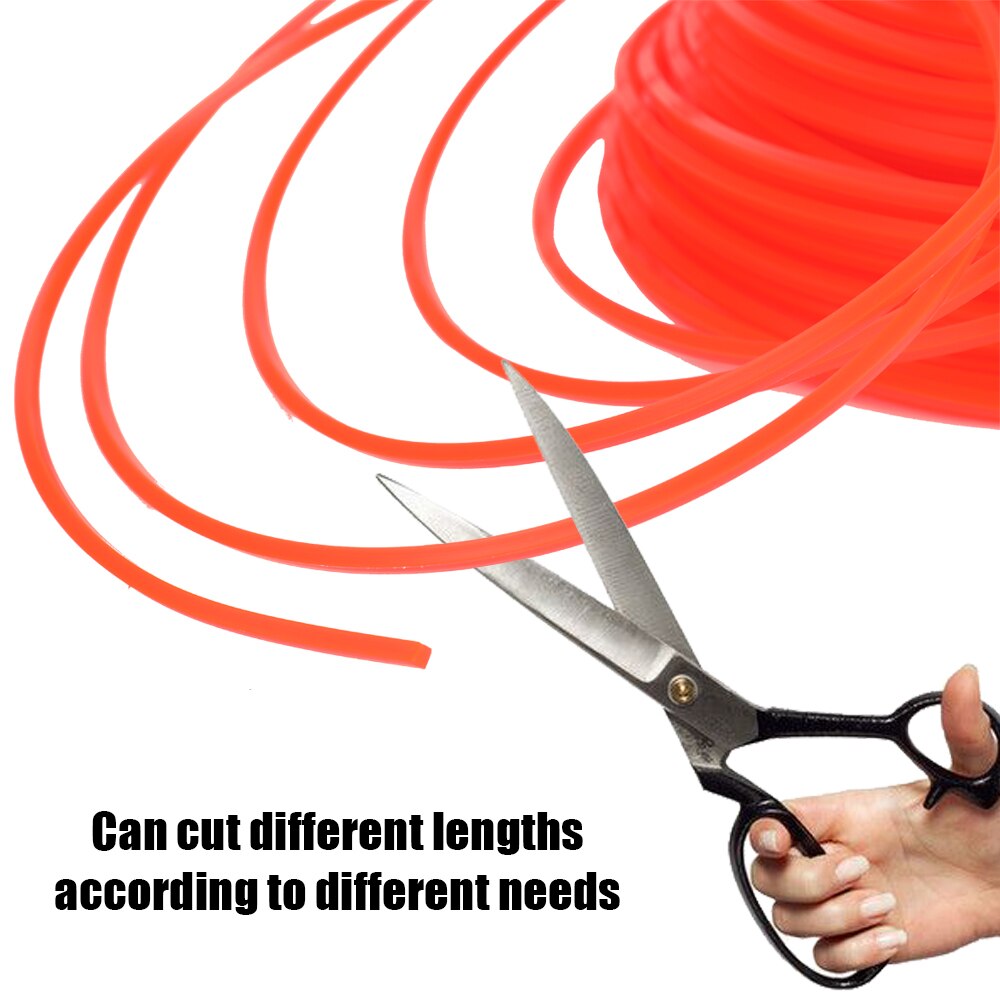 3mm Nylon/Steel Wire Grass Trimmer Wire Mowing Trimmer Rope Brush Cutter Head Strimmer Line Mowing Wire Lawn Mower Accessory