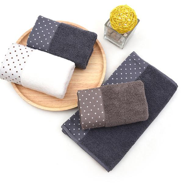 100% cotton Face towel hand towels bath towels for adults 32-strands Cotton Water-absorbing Bathroom Towel for Bath Beach
