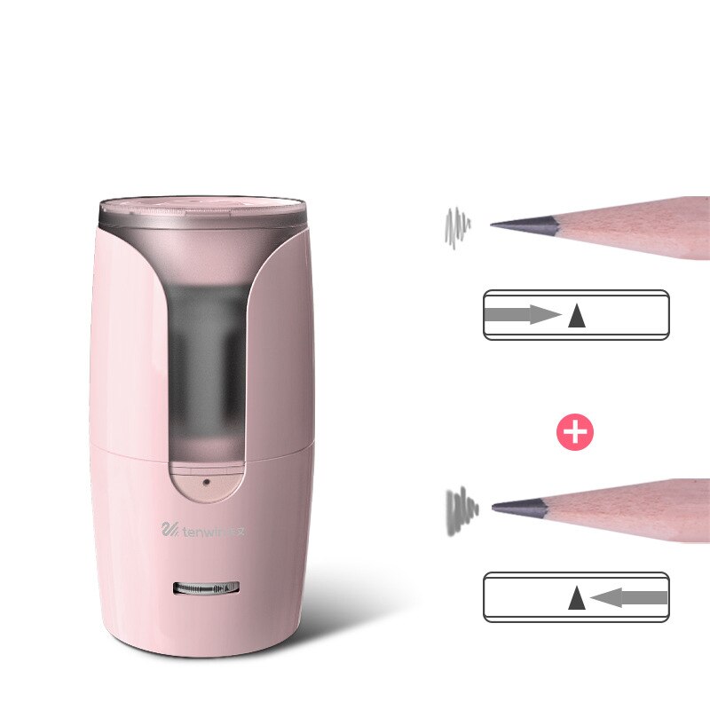 Tenwin – taille-crayon électrique pour croquis, peinture, dessin, papeterie, fournitures scolaires et de bureau