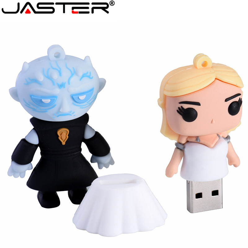 JASTER USB Flash Drive 32G "Game of Thrones" Memory stick Pen Drive 64G pendrive U disk 4GB 8GB 16GB 32GB 64GB