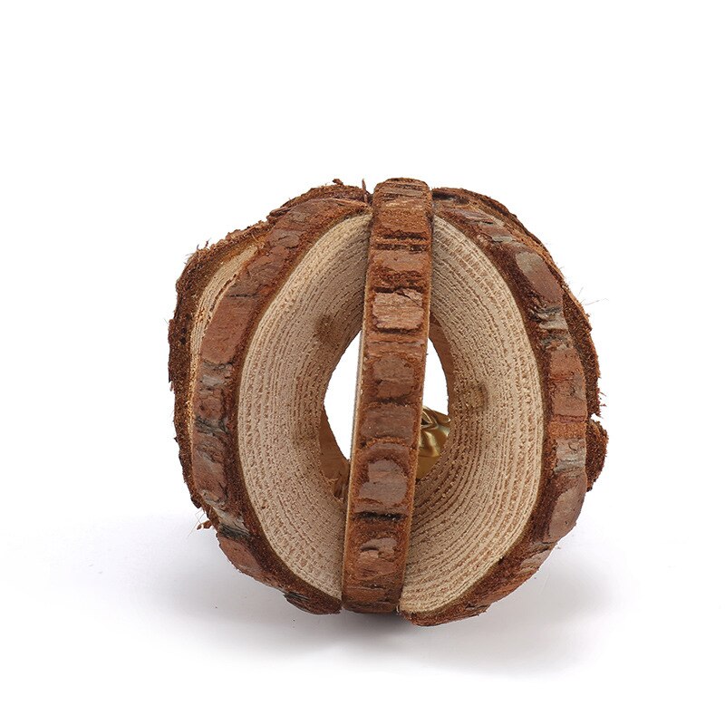 Konijnen vogels kiezen klein speelgoed appeltakken houten dierenbenodigdheden voor chinchilla speelgoed katten speelgoed hamster houten accessoires: 001