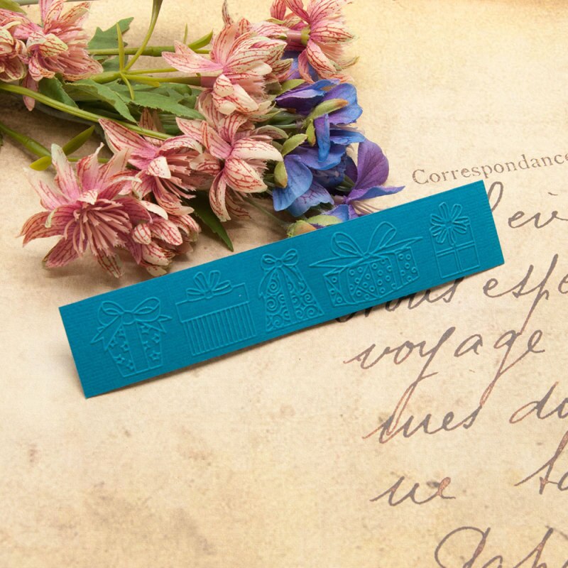 Christmas Embossing Folders Birthday Plastic Embossing Folder For Scrapbooking DIY Photo Album Card