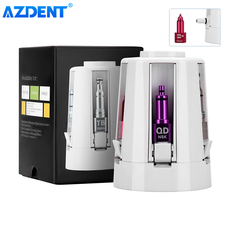 AZDENT Dental Universal Portable Handpiece Spray Lubricator Maintenance Attachment Cap 5 Nozzles Care Spray Lubricant Oil: Default Title